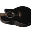 Applause AB2412II-5S Balladeer Mid Cutaway Black Satin
