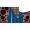 Ovation CE44P-8TQ Celebrity Elite Plus Mid Cutaway Trans Blue Quilt Maple ������������������� ������ � �������