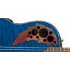Ovation CE44P-8TQ Celebrity Elite Plus Mid Cutaway Trans Blue Quilt Maple ������������������� ������ � �������