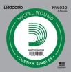 Nickel Wound ��������� ������ ��� ������������� 030 DAddario NW030 - ����������� ����������� � �������������, ������ �� �������� ���� � ��������-��������
