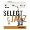 Select Jazz Unfiled ������ ��� ��������� ���� ������ 4 ������� Medium 10�� Rico RRS10ASX4M - ����������� ����������� � �������������, ������ �� �������� ���� � ��������-��������