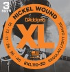 Nickel Wound ������ ��� ������������� Regular Light 1046 3 ��������� DAddario EXL110-3D - ����������� ����������� � �������������, ������ �� �������� ���� � ��������-��������