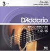 Bronze 8020 ������ ��� ������������ ������ ������ 1152 3 ��������� DAddario EJ13-3D - ����������� ����������� � �������������, ������ �� �������� ���� � ��������-��������