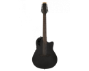 Ovation 2058TX-5 Elite T Deep Contour Cutaway 12-string Black Textured 12 �������� �������-������������ ������ - ����������� ����������� � �������������, ������ �� �������� ���� � ��������-��������