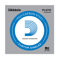 Plain Steel ��������� ������ ��� ������� ����� 0115 DAddario PL0115