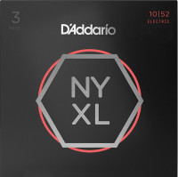 ������ ��� ������������� 3 ��������� �������������� Light THeavy B 1052 DAddario NYXL1052-3P