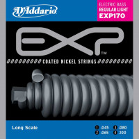 Coated �������� ����� ��� ��������� Light 45100 Long Scale DAddario EXP170