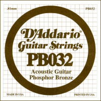 Phosphor Bronze ��������� ������ ��� ������������ ������ ��������� ������ 032 DAddario PB032