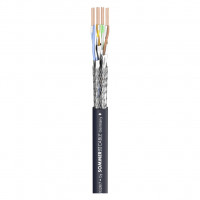 SCMercator CAT6A PVC Highflex Blk ������ ������� ����� ���� 100� Sommer Cable 580-0401
