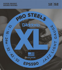 XL PRO STEEL ������ ��� ������������� Jazz Light 1252 DAddario EPS590