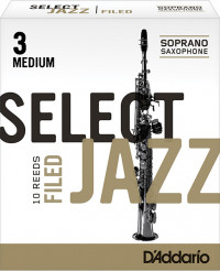 Select Jazz Filed ������ ��� ��������� ������� ������ 3 Medium 10�� Rico RSF10SSX3M