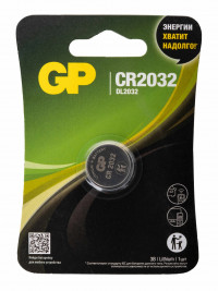 ������� ������� CR2032 �������� 1�� GP GPCR2032-2CRU1