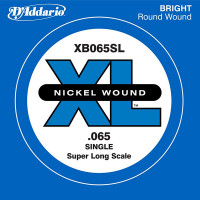 Nickel Wound ��������� ������ ��� ��������� �������������� 065 Super Long DAddario XB065SL