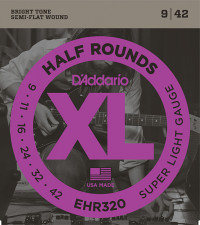 Half Round �������� ����� ��� ������������� Super Light 942 DAddario EHR320