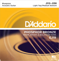Phosphor Bronze �������� ����� ��� ������������ ������ �� Bluegrass 1256 DAddario EJ19