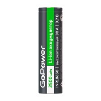 ����������� Liion INR18650 PC1 30A 37V 2500mAh GoPower 00-00035692