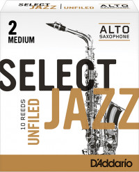 Select Jazz Unfiled ������ ��� ��������� ���� ������ 2 ������� Medium 10�� Rico RRS10ASX2M