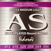 Silverplated Round Wound �������� ����� ��� ������������ ������ ����� 1254 Fedosov AS312