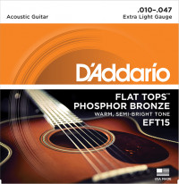 FLAT TOPS ������ ��� ������������ ������ ��������� ������ 1047 DAddario EFT15