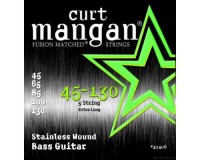 Curt Mangan Stainless Wound 5-String Set 45-130