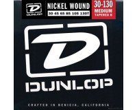 Dunlop DBN Nickel Wound Bass Medium 6 Tapered 30-130�