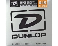 Dunlop DBSBN Super Bright Nickel Wound Bass Light 5 40-120