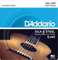 SILKSTEEL ������ ��� ������������ ������ ������������� ����� � ���� 1147 DAddario EJ40