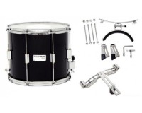GEWA Marching Parade Drum Birch Black Chrome 14x10" �������� �������� �������