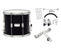 GEWA Marching Parade Drum Birch Black Chrome 14x12" �������� �������� �������