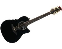 Ovation 2056AX-5 Pro Legend Deep Contour Cutaway Black 12-�������� ������������������� ������, ���� ������