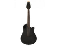 OVATION 2058TX-5 Elite T Deep Contour Cutaway Black Textured 12-�������� ������������������� ������