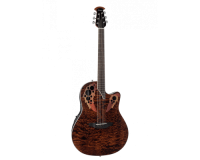 OVATION CE44P-TGE Celebrity Elite Plus Mid Cutaway Dark Tiger Eye ������ �������������������