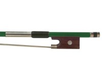 Saga Music Anton Breton AB-110GN Brazilwood Student Violin Bow 1/4 Green ������ ��� �������
